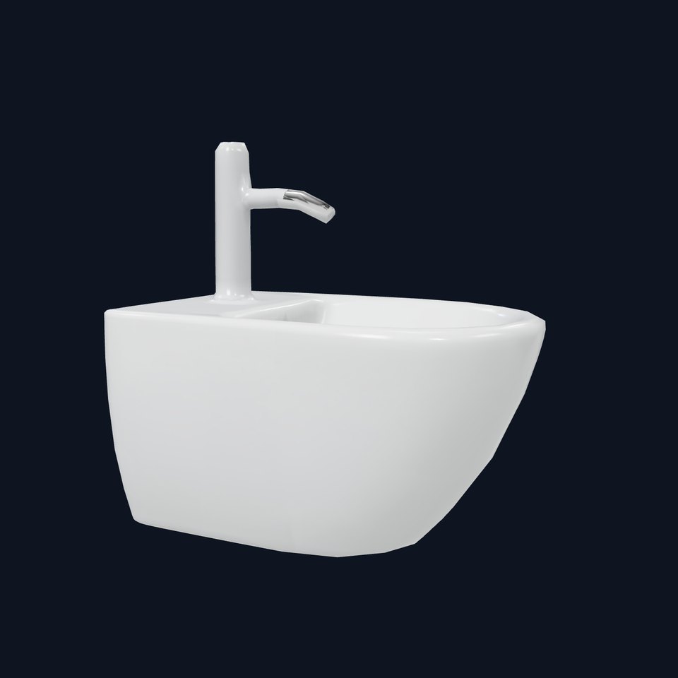 Elegant Ceramic Basin model pack